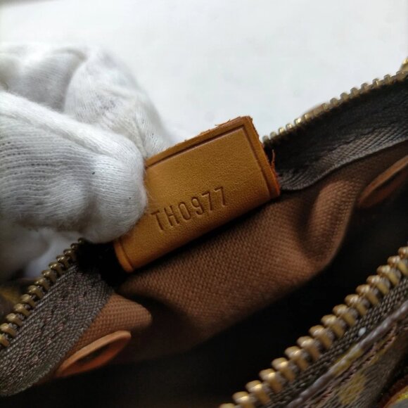 Louis Vuitton LV Hand Bag Mini Speedy Dark Brown Monogram 970-081525 - Picture 12 of 13